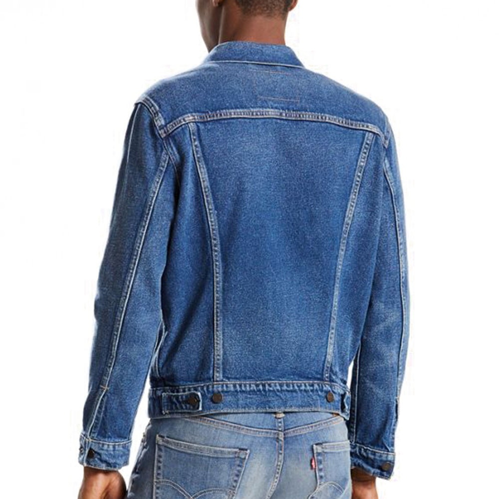 NWT Men’s Levi’s Hype Trucker Blue Denim Jacket - Picture 2 of 8